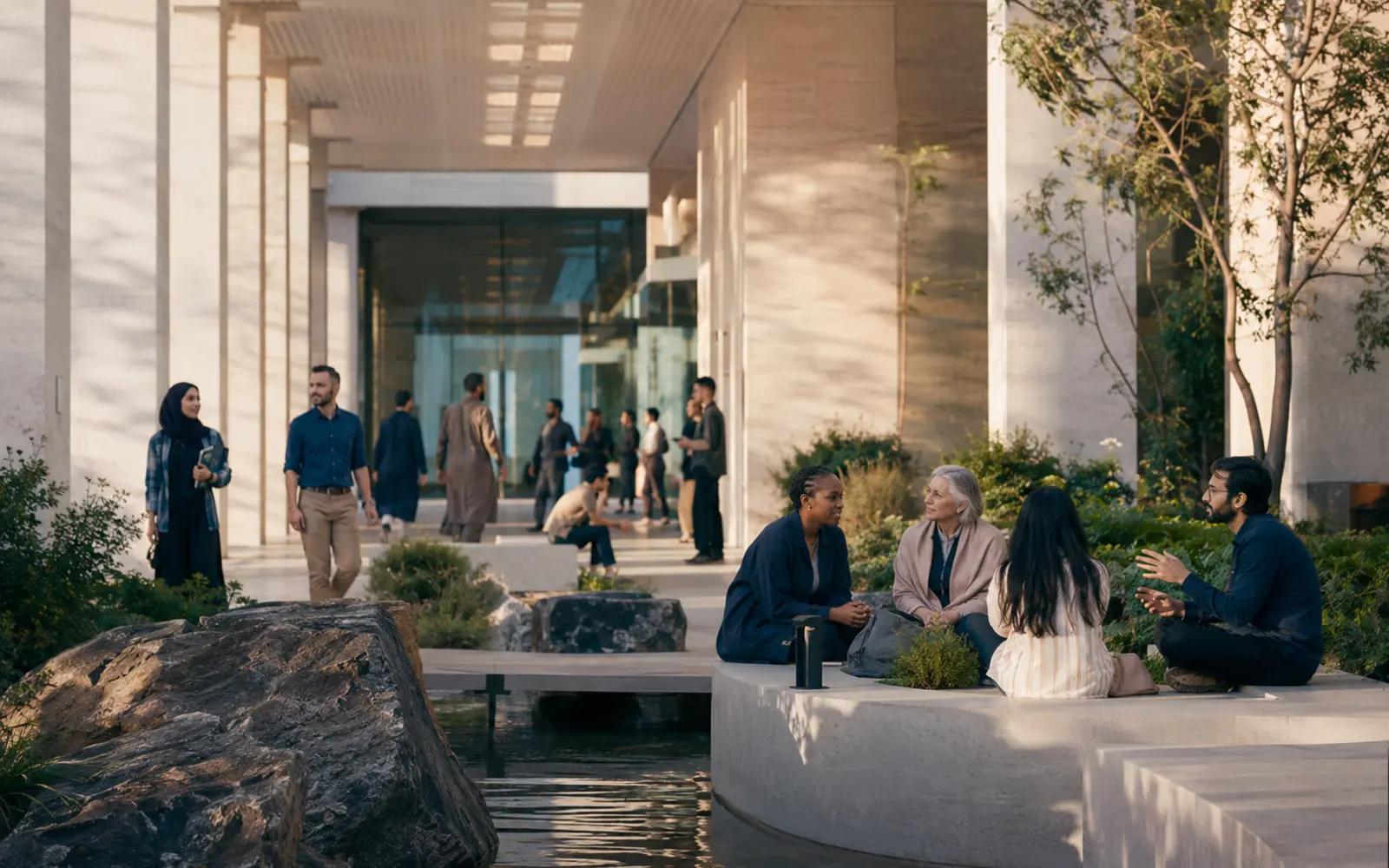 A human-scale public institution becoming more welcoming through thoughtful collaboration.