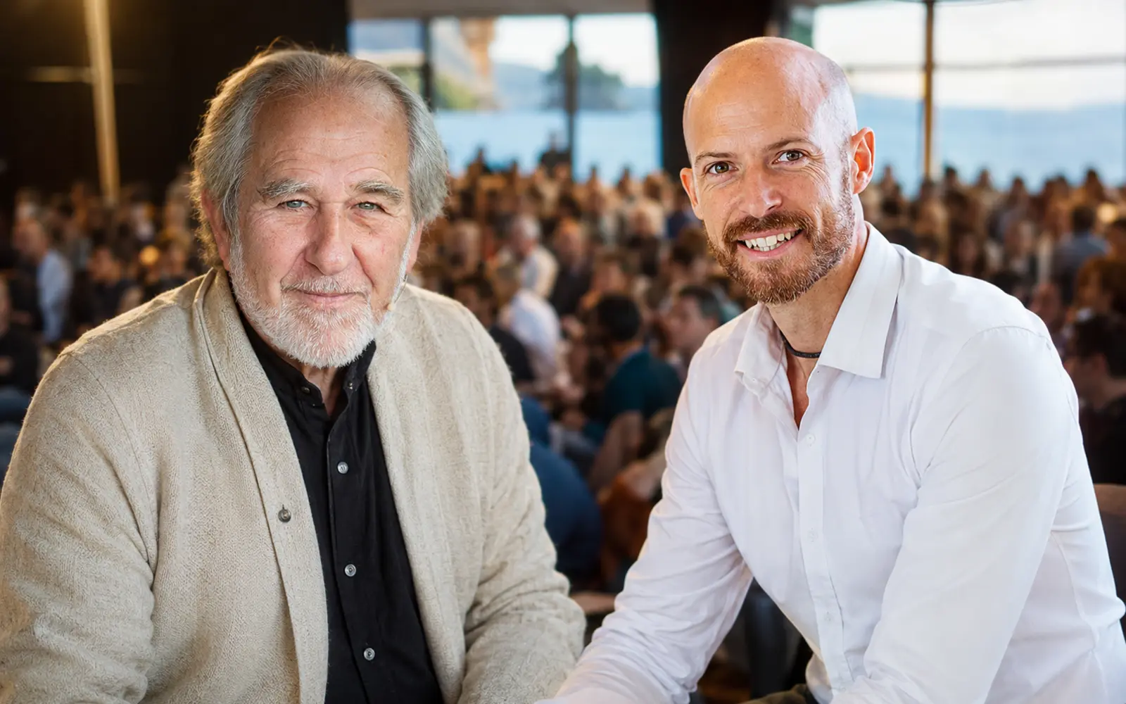 Dr Bruce Lipton and Prof. Matt Riemann together