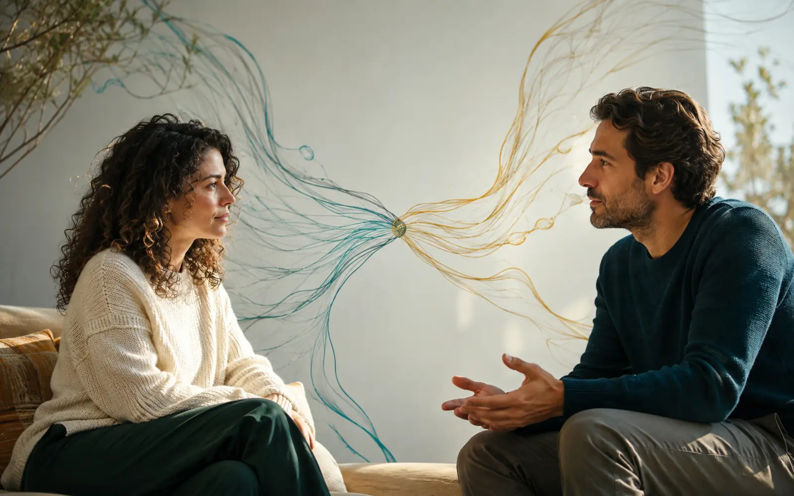 Original editorial artwork for Relationship Intelligence in practice