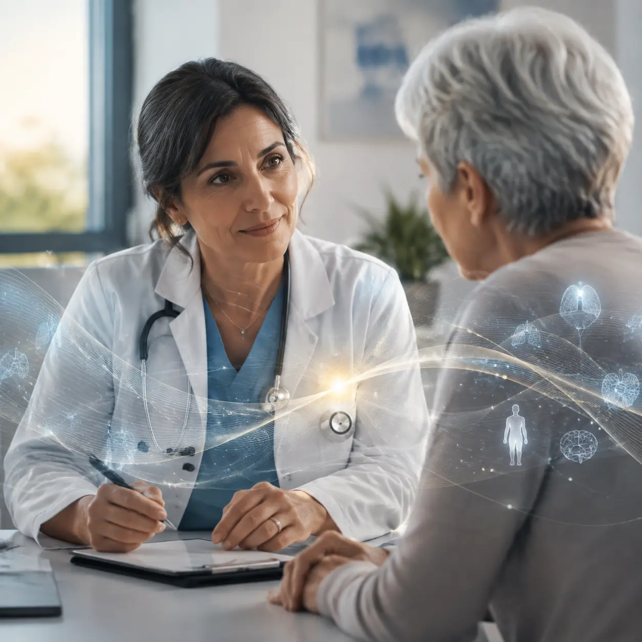 Original editorial artwork accompanying the Clinical Intelligence quotation