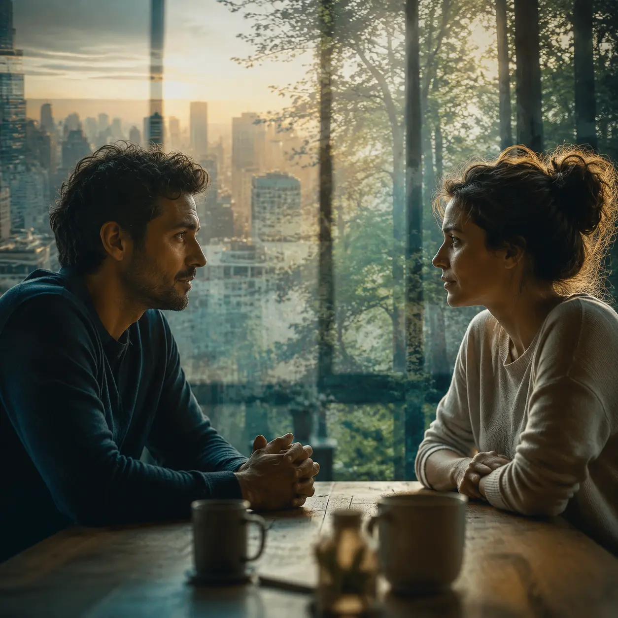 Original editorial artwork accompanying the Relationship Intelligence quotation